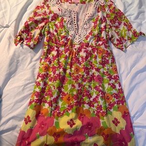 Lilly Pulitzer floral dress size 6